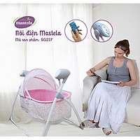 Nôi tự động cao cấp Mastela điều khiển từ xa, có nhạc SG237 - Pink
