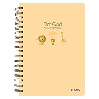 Sổ lò xo 200 trang B5 kẻ chấm Dot grid Klong 960