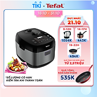 Nồi áp suất Tefal Smart Pro Multicooker CY625868 - 1000W, 5L - 22 chương trình nấu - An toàn tối đa - Hàng Chính Hãng