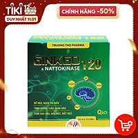 Thực phẩm chức năng tăng cường tuần hoàn não Ginkgo & Nattokinase 120