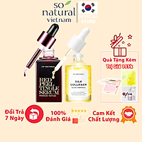Combo Dưỡng Da Red Peel Premium Và Silk Collagen Ampoule Chính Hãng So Natural