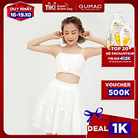 Chân váy LAINEN thiết kế bèo tầng xinh xắn GUMAC VB576