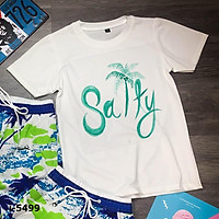 M5499 Thiết Kế Áo Thun Đồng Phục Gia Đình Salty