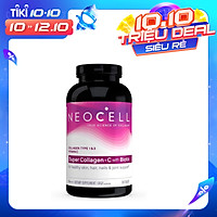 Viên uống NEOCELL Đẹp Da Khỏe Khớp Super Collagen +C Và Biotin (360 Viên) - Mỹ