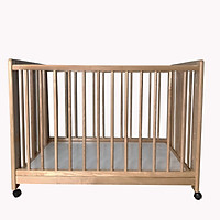 Nôi Cũi Đa Năng 5in1 C5M Goldcat 5 Chế Độ Chất Liệu Gỗ Sồi Mộc ( Cũi-Giường-Bàn học-Bàn học-Giá vẽ)