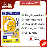 Viên uống Vitamin C DHC Nhật Bản giúp sáng da mờ thâm thực phẩm chức năng giúp tăng cường sức đề kháng JN-DHC-C