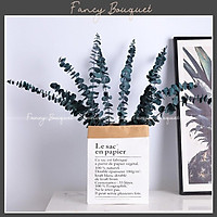 Cành lá khuynh diệp khô Eucalyptus ️️ hoa trang trí phòng khách decor vintage