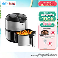 Nồi chiên không dầu Tefal EY201D15 - 4.2L - Vỏ thép không rỉ - Công nghệ luân chuyển khí nóng 3D không cần trở - Hàng chính hãng