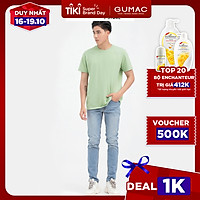 Áo thun nam cổ tròn GUMAC ATNB619