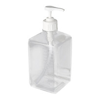 1600ml Clear Pump Bottle Refillable Design Versatile For Dispensing Condiment Water Olive Oils Salad Dressings Coffee Creamers Juice