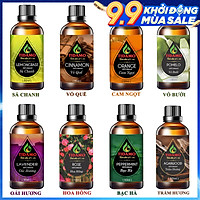 Tinh Dầu Xông Phòng Nguyên Chất TIDAMO 50ML, Tự Chọn Mùi | Có Kiểm Định Chất Lượng | Sử Dụng Với Máy Xông Tinh Dầu Giúp Thơm Phòng, Khử Khuẩn, Tốt Cho Sức Khỏe và Làm Đẹp
