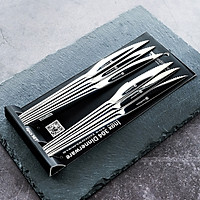 Bộ 6 dao ăn bít tết inox DandiHome 2020 cao cấp, sang trọng, tinh tế