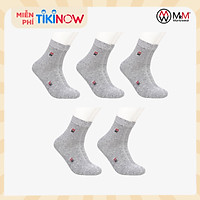 Combo 5 Đôi Tất Nam Vớ Nam Cổ Dài Lịch Lãm, Sang Trọng, Chất Liệu Sợi Cotton Mềm Mịn, Cao Cấp, Co Giãn 4 Chiều Chống Hôi Chân MRM FASHION (Cùng Màu)