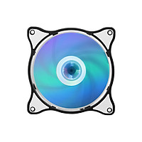 Computer Radiator RGB Fan 12cm RGB Case Cooling Fan Case Cooler Mute Cooling Fan with Adjustable Colorful RGB Light