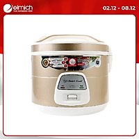 Nồi Cơm Điện Elmich RCS-0893 (1.8L) - Vàng Đồng - Hàng chính hãng