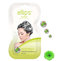 Kem ủ tóc giúp tóc bồng bềnh quyến rũ Ellips Vitamin Hair Mask Volume Miracle 20g