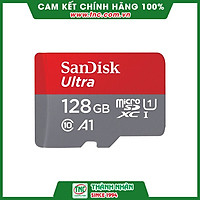Thẻ nhớ 128GB Micro-SD Sandisk Ultra (SDSQUNR-128G-GN6M)- Hàng chính hãng
