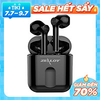 Tai nghe bluetooth Zealot không dây nhét tai, tai phone bluetooth thể thao tương thích hầu hết các thiết bị điện thoại samsung, iphone, xiaomi, oppo... laptop tặng kèm 1 móc khóa chữ Bamboo
