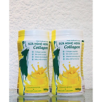 Combo 2 hộp Sữa nghệ hera collagen 500gr/hộp