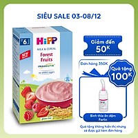 Bột ăn dặm dinh dưỡng Sữa, Hoa quả rừng HiPP Organic 250g