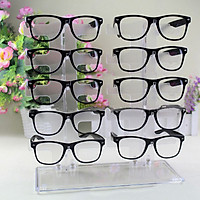 10 Pair Acrylic Sunglasses Glasses Retail Shop Display Unit Stand Holder Case