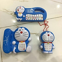 Bộ đồ chơi 3 đàn mèo bằng nhựa chạy pin cho bé