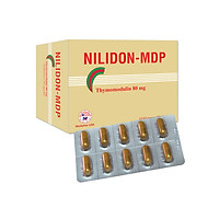 Vien uống NILIDON - Tăng cường hệ miễn dịch, phòng giảm viêm đường hô hấp trên do sức đề kháng kém - Hộp 100 viên nang - Mediphar sản xuất chuẩn GMP