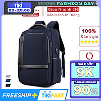 Balo laptop Arctic Hunter chất liệu Oxford chống nước, có cổng USB - B00120