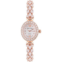 Đồng hồ nữ chính hãng Royal Crown 1516 dây đá vỏ vàng hồng