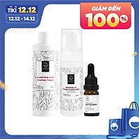 Bộ Chăm Sóc Da Mụn Chuyên Sâu Zakka Naturals