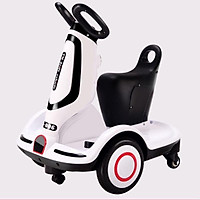 Xe điện tự lái cho bé 2-10 tuổi có nhạc và đèn vui nhộn.