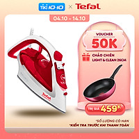 Bàn ủi hơi nước Tefal FV5717E0 - Công suất: 2500W - Khả năng phun hơi 45g/phút cho công việc ủi đồ tiện lợi - Chức năng chống cặn kéo dài tuổi thọ bàn ủi - Hàng chính hãng