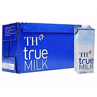 Thùng 12 hộp sữa tươi tiệt trùng Có Đường TH True Milk 1L