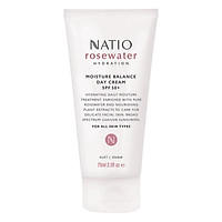 Kem Cân Bằng Độ Ẩm Da Ban Ngày Natio Rosewater Hydration Moisture Balance Day Cream SPF 50+ 75ml