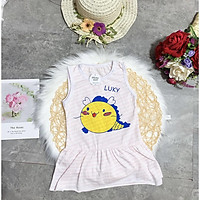 Mẫu váy hoạt hình cho bé yêu mã BG120