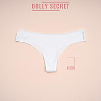 Quần lót nữ đúc su thun lạnh cạp ép không viền lọt khe cao cấp DOLLY SECRET QL018