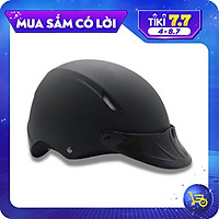 Mũ Bảo Hiểm Nửa Đầu Không Kính Protec VIC, Thời Trang, An Toàn, Chắc Chắn - Hàng chính hãng