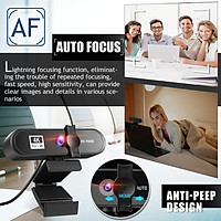 Camera cho máy tính tự động lấy nét thích hợp cho văn phòng 1080P Full HD Web Cam 2K 4K