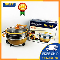 Chảo điện đa năng Matika cao cấp MTK-9032 - Hàng chính hãng