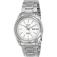 Seiko 5 #SNKL41 Men's Stainless Steel Silver Dial Self Winding Automatic Watch