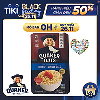 Yến Mạch Quaker Oats Quick - 1 Minute 4.52kg ( Dạng Hạt Cán Vỡ nk my )