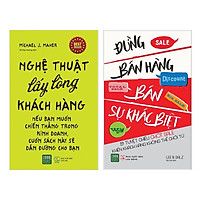 Combo Sách Marketing – Bán Hàng:  Đừng Bán Hàng – Bán Sự Khác Biệt + Nghệ Thuật Lấy Lòng