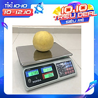 Cân điện tử 30kg Ninda, cân tính giá hoa quả thực phẩm sử dụng cho chuỗi siêu thị, cửa hàng trái cây, rau quả, thủy hải sản