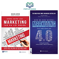 BIZBOOKS – Combo 2 Cuốn Sách Marketing - Bán Hàng: Bán Mà Như Không: Marketing Thực Chiến Trong Thời 4.0 + Những Chiến Lược Marketing Tạo Ra Lợi Nhuận - Sách Kinh Tế Giúp Bạn Nắm Bắt Cơ Hội, Làm Giàu Nhanh Chóng – MinhAnBooks
