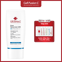 Kem Chống Nắng Cấp Ẩm Và Làm Dịu Da Khô Cell Fusion C Cure Sunscreen 100 SPF 50+/PA++++ (50ml)
