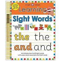 Learning Sight Words: Wipe Clean Spirals (Wipe Clean Learning)