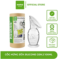 Cốc hứng sữa silicone Gen.2 Haakaa 100/150ml
