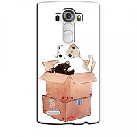Ốp lưng dành cho điện thoại LG G4 Mèo Con Dễ Thương