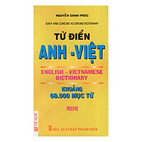 Từ Điển Anh – Việt (60.000 Từ)
