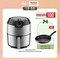 Nồi chiên không dầu Tefal EY201D15 - 4.2L - Vỏ thép không rỉ - Công nghệ luân chuyển khí nóng 3D không cần trở - Hàng chính hãng